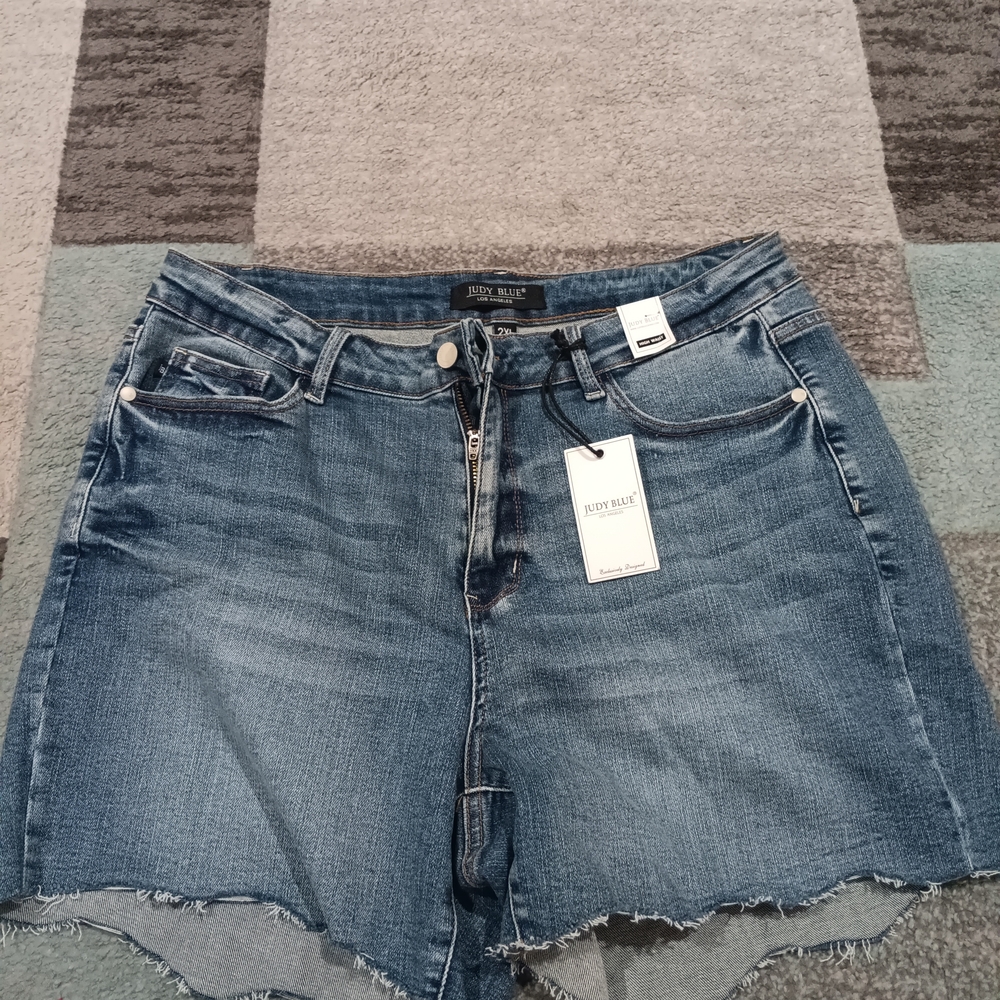 Judy Blue Classic Blue Denim Shorts